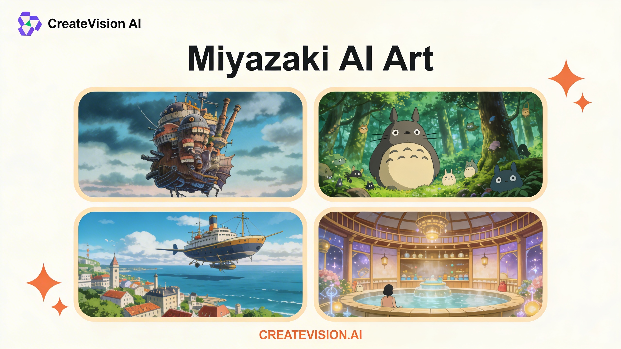 Hayao Miyazaki AI Art Generator - Studio Ghibli Style