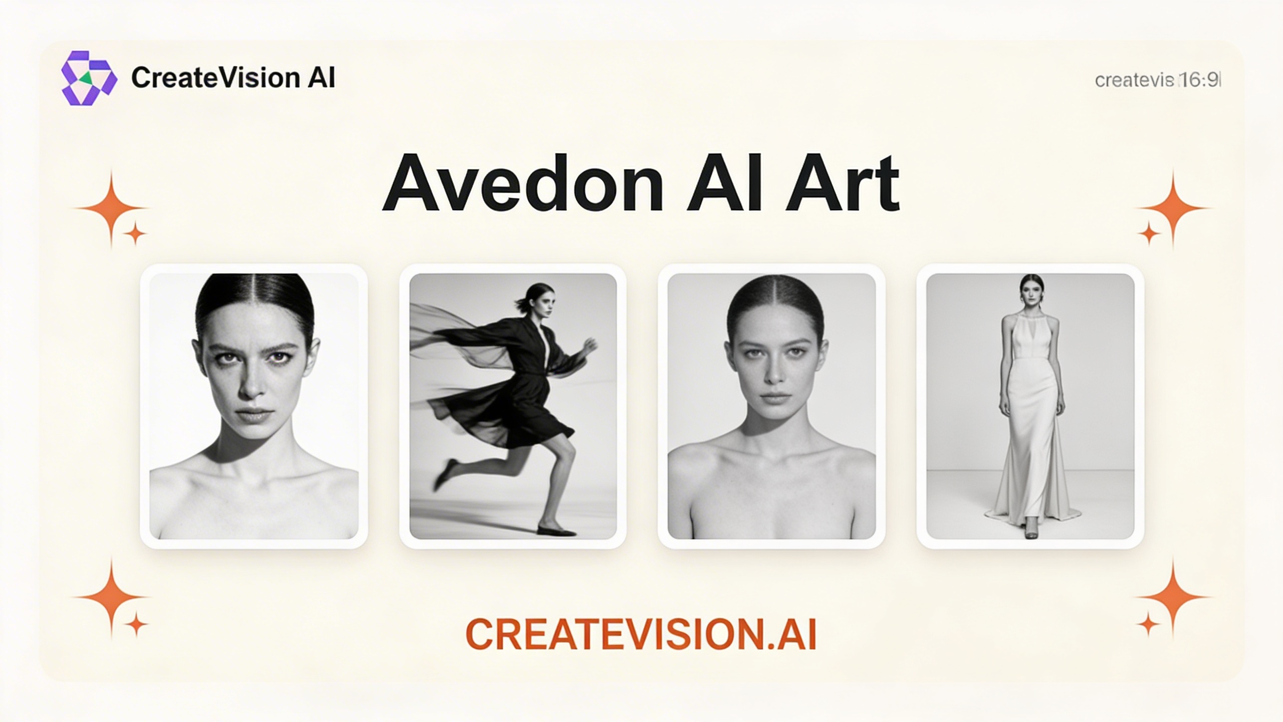 Richard Avedon AI Art Generator - Minimalist Fashion Photography